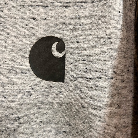 Carhartt Women's Midweight Relaxed Fit Block Logo Sleeve Hoodie - Picture 3 of 9